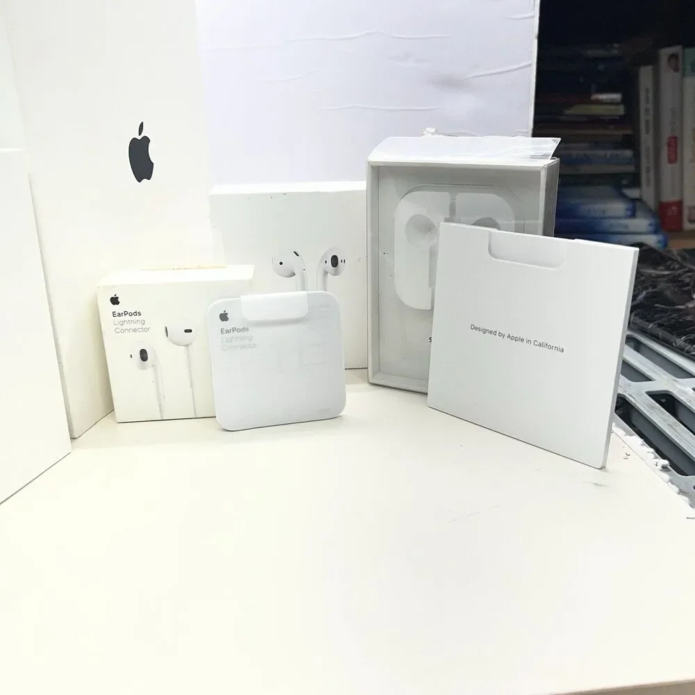 Lot of Apple BOXES ONLY: 6 iPhones, 4 Watches, TV, 2 AirPods, Charger, Home Pod